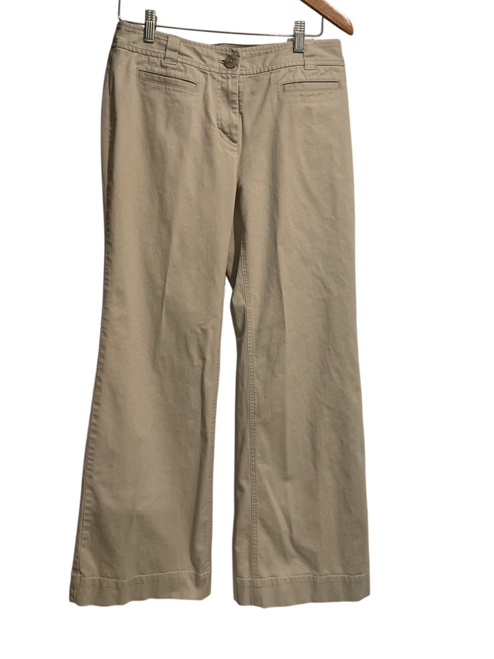 J. Jill Women’s Pants Genuine Fit Wide Leg Beige